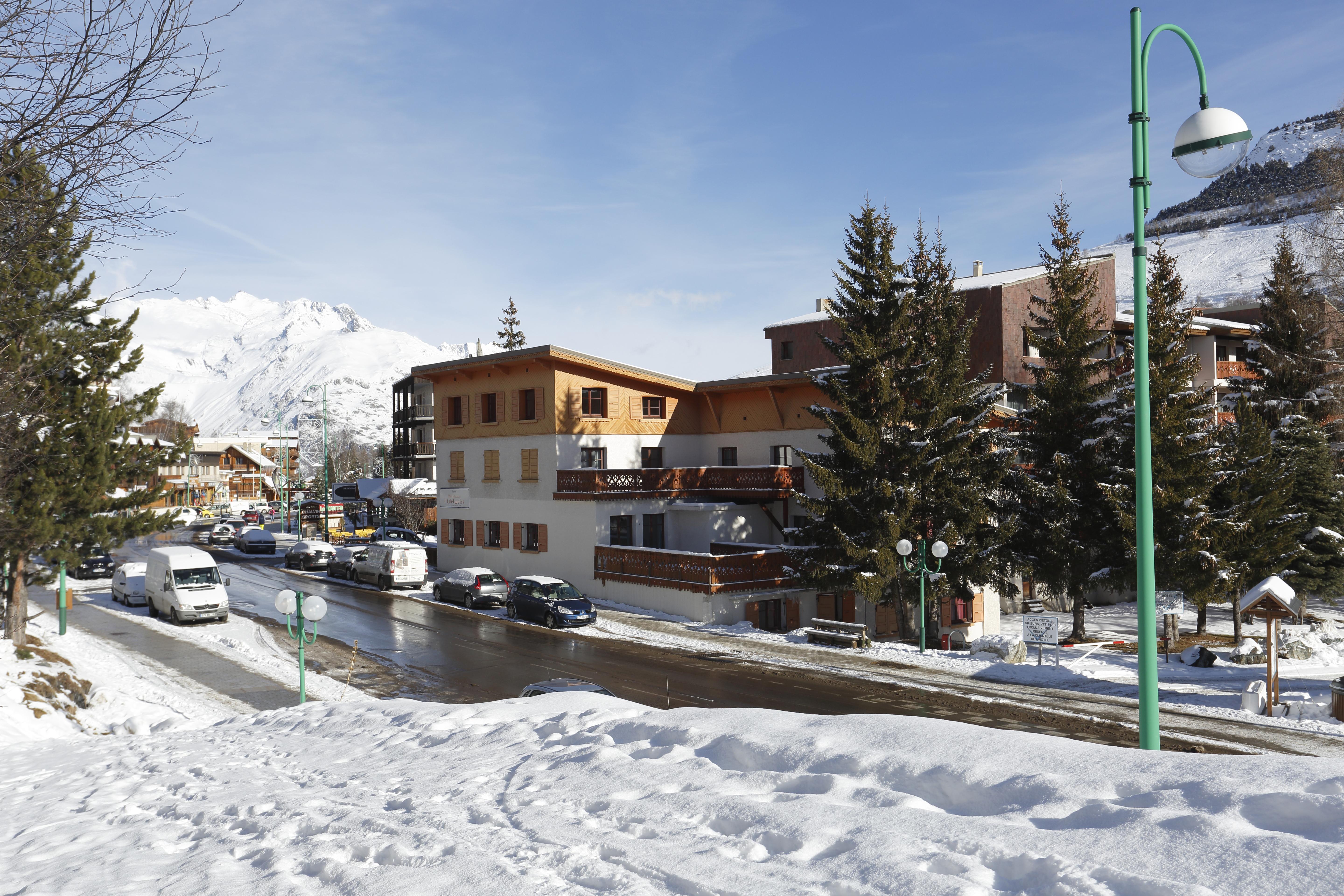 Vacanceole - Residence L'Edelweiss Les Deux Alpes Eksteriør billede